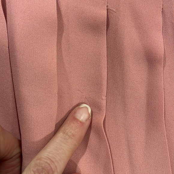 Pleated pink ModCloth skirt - Picture 3 of 6